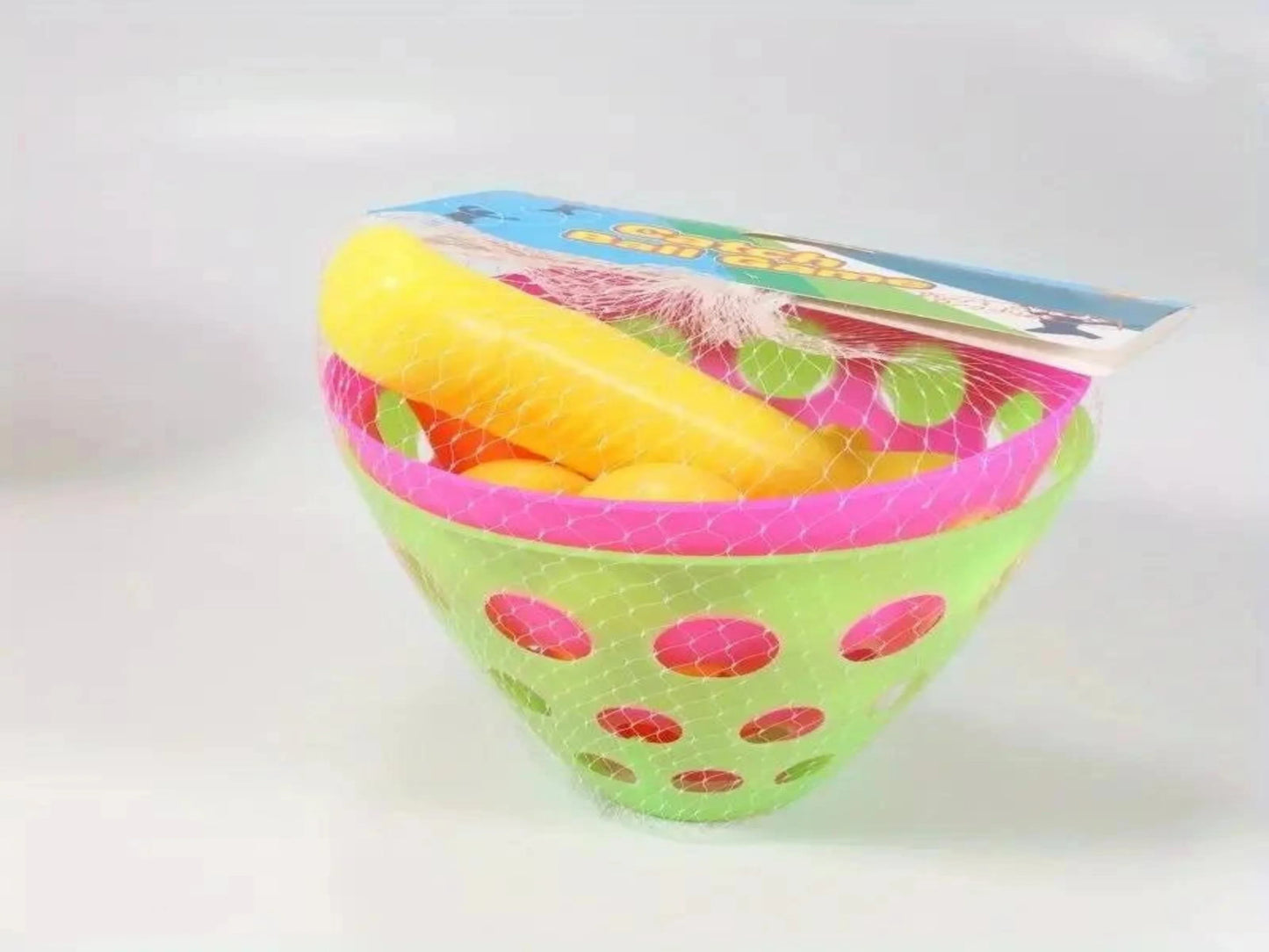 SET JUGUETE LANZA PELOTAS (PARA DOS)