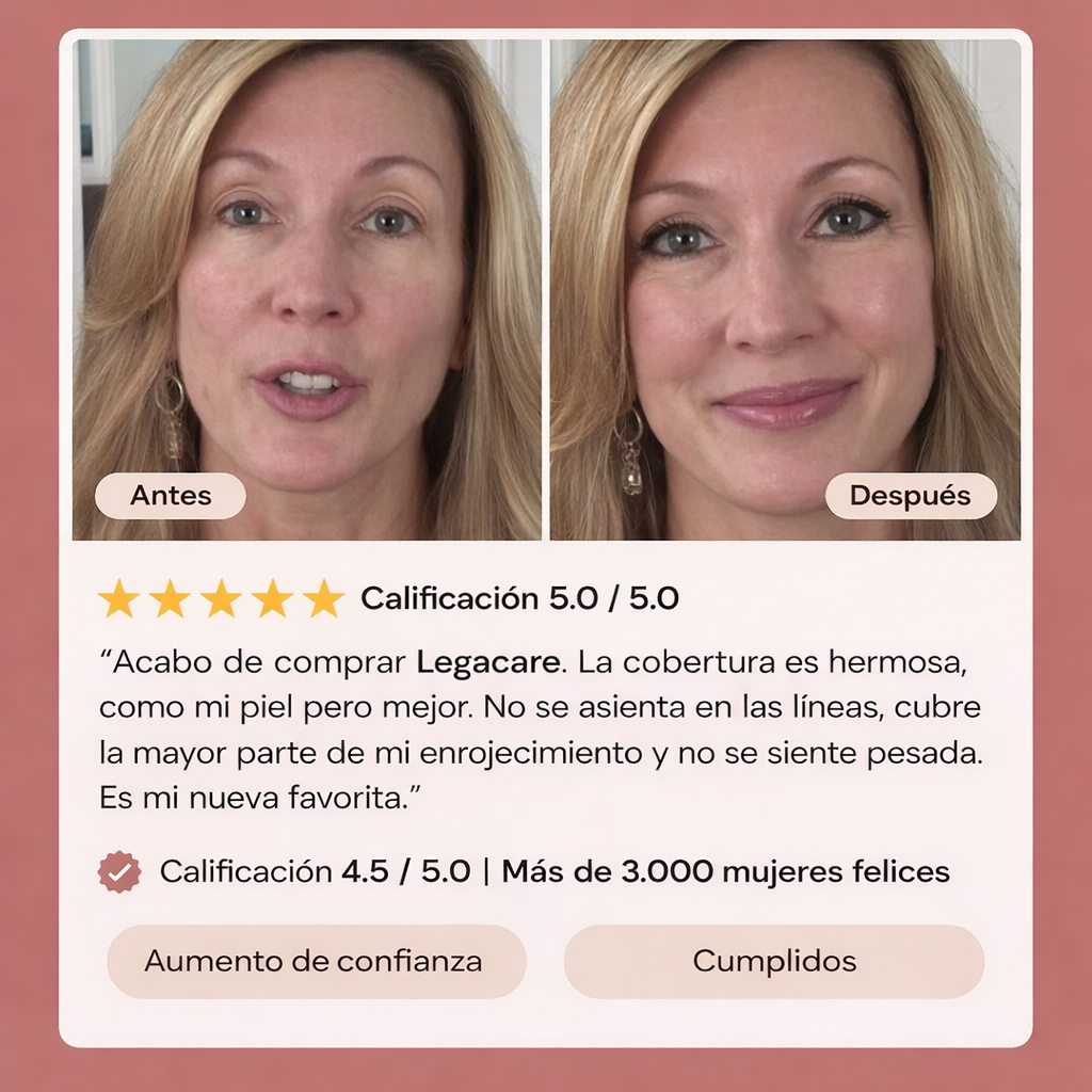 Legacare® | Maquillaje para piel madura
