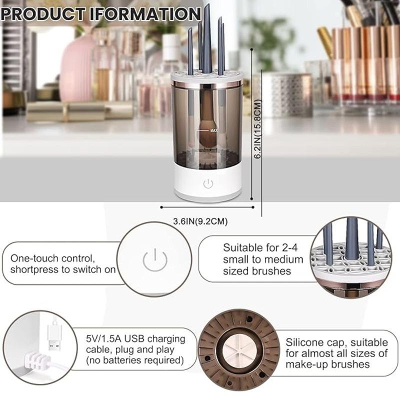LIMPIADOR DE BROCHAS DE MAQUILLAJE