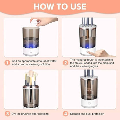 LIMPIADOR DE BROCHAS DE MAQUILLAJE
