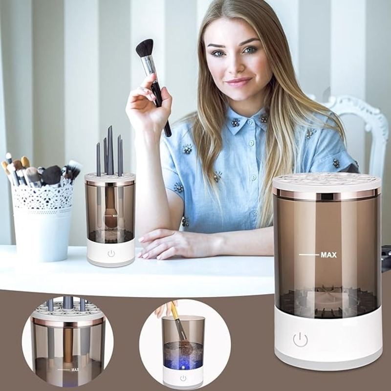 LIMPIADOR DE BROCHAS DE MAQUILLAJE