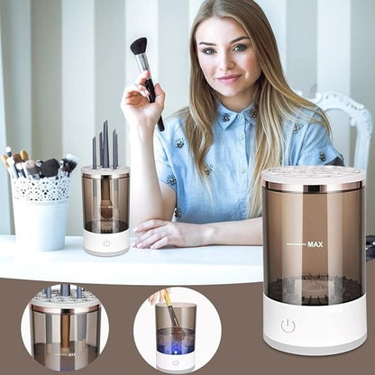 LIMPIADOR DE BROCHAS DE MAQUILLAJE
