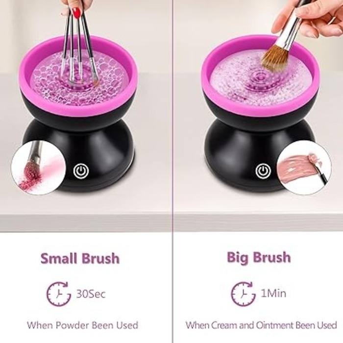 LIMPIADOR ELÉCTRICO DE BROCHAS DE MAQUILLAJE