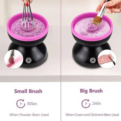 LIMPIADOR ELÉCTRICO DE BROCHAS DE MAQUILLAJE