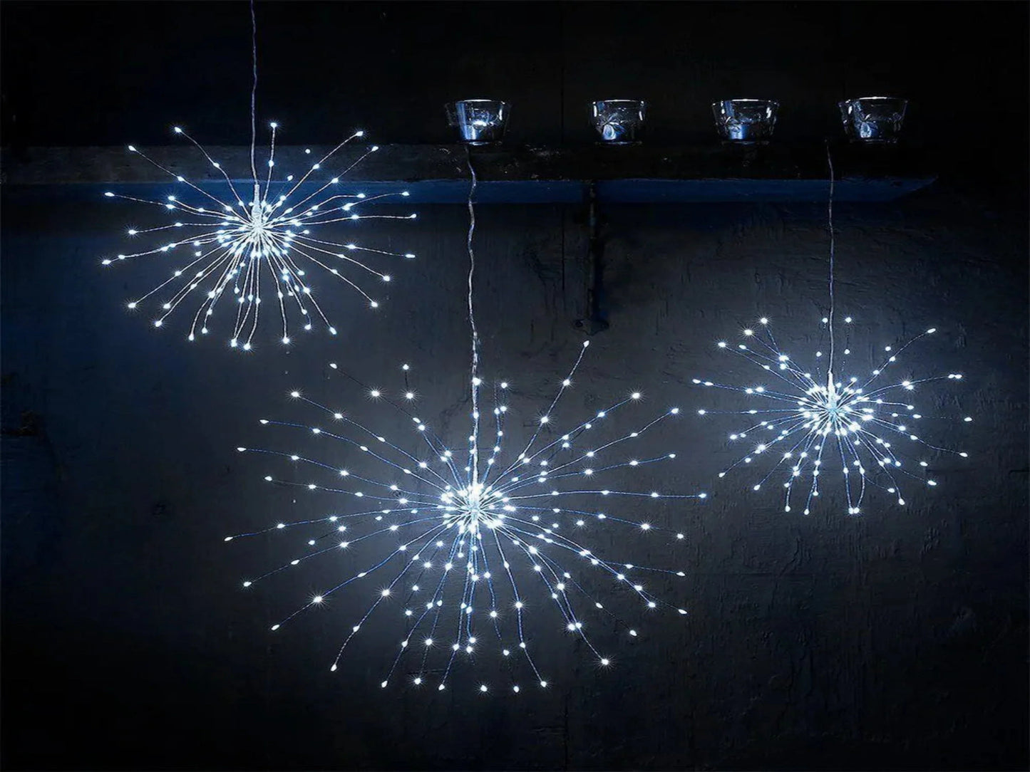 LUZ LED DE FUEGOS ARTIFICIALES