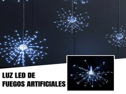LUZ LED DE FUEGOS ARTIFICIALES