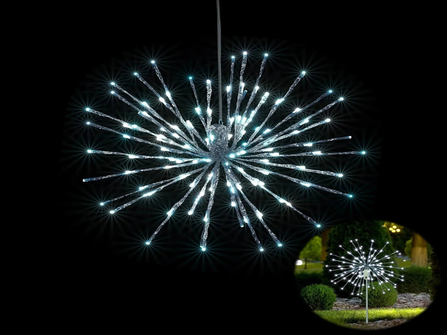 LUZ LED DE FUEGOS ARTIFICIALES
