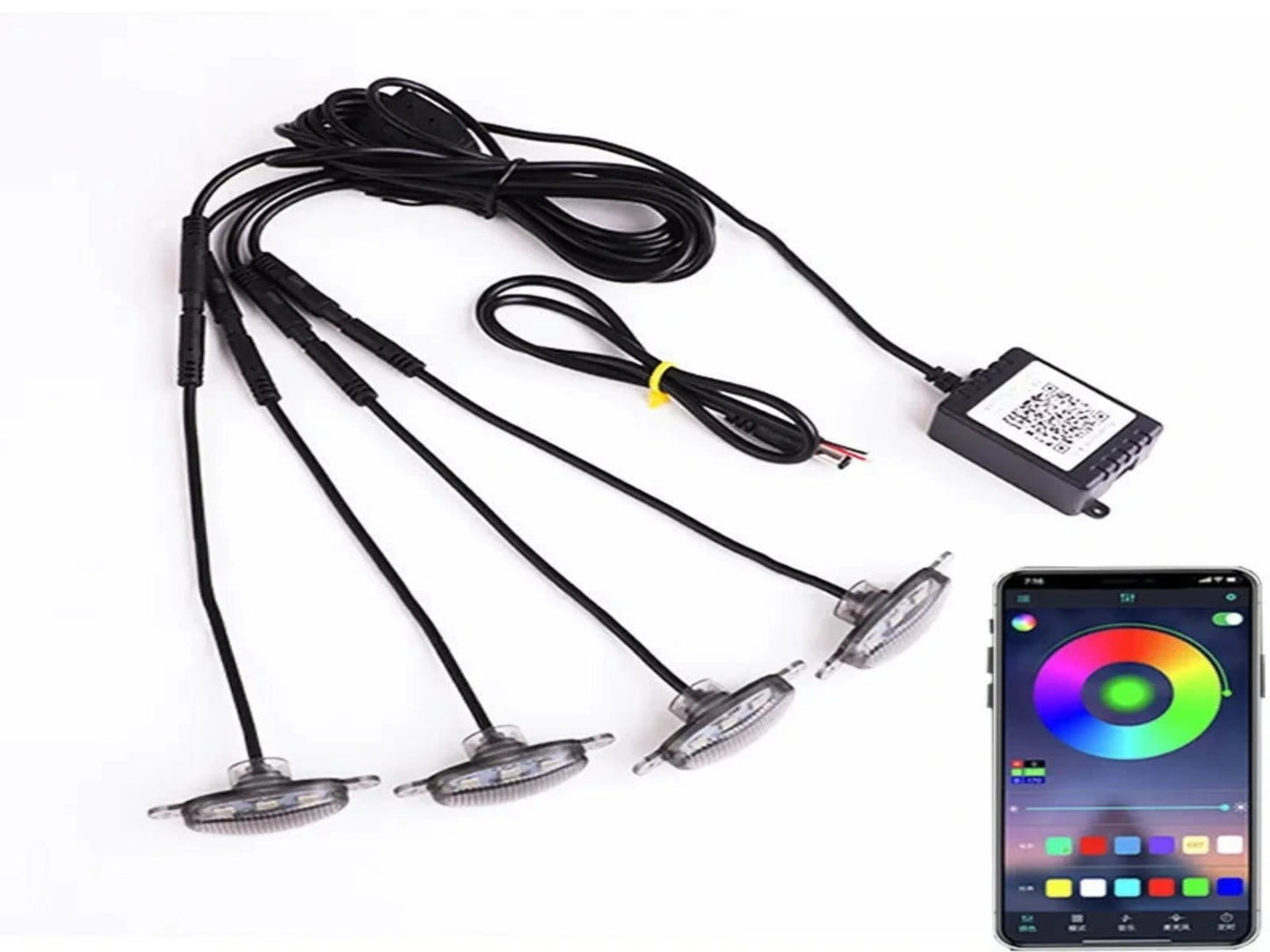 LUZ LED PARA CARRO X4