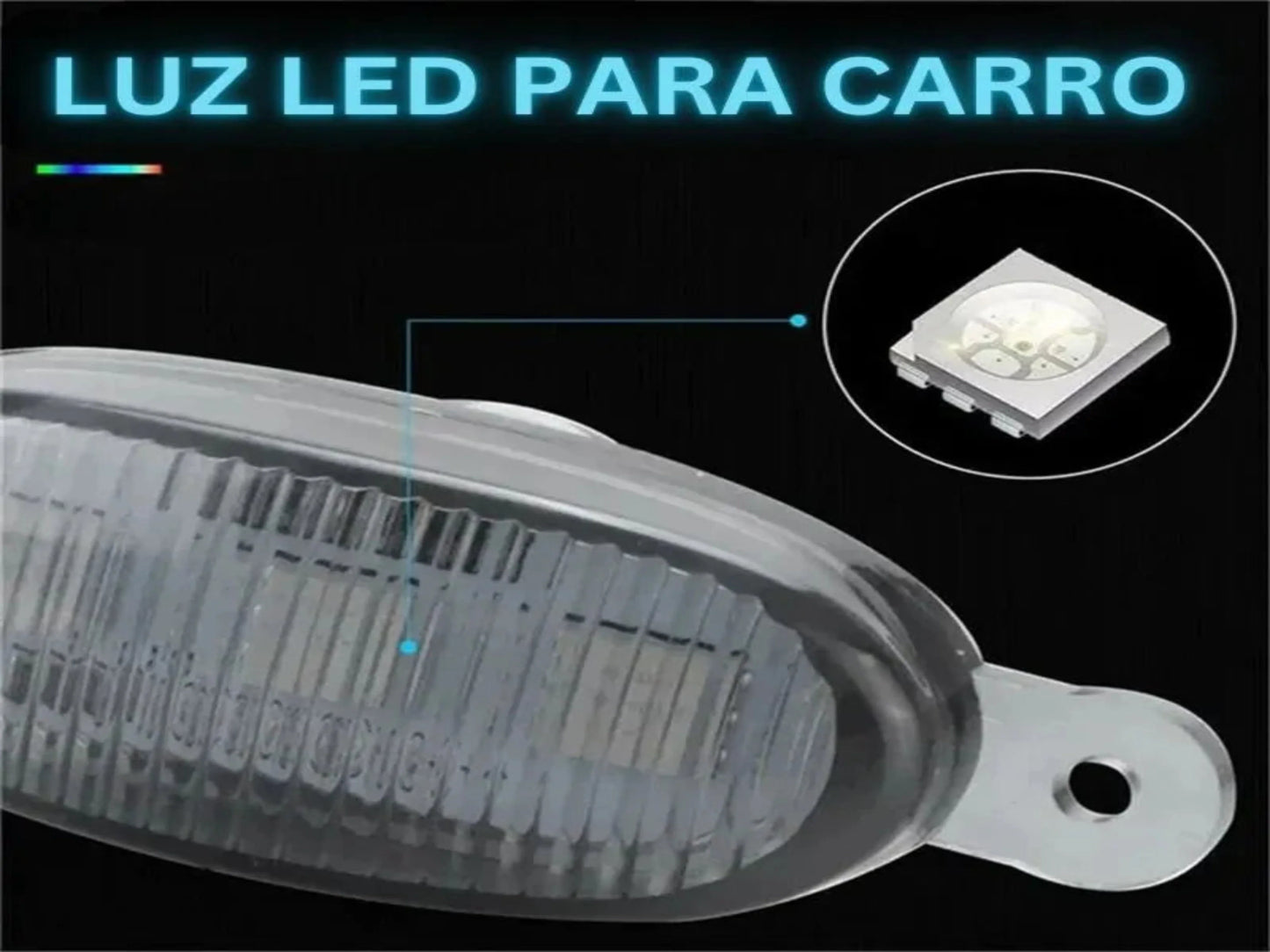 LUZ LED PARA CARRO X4