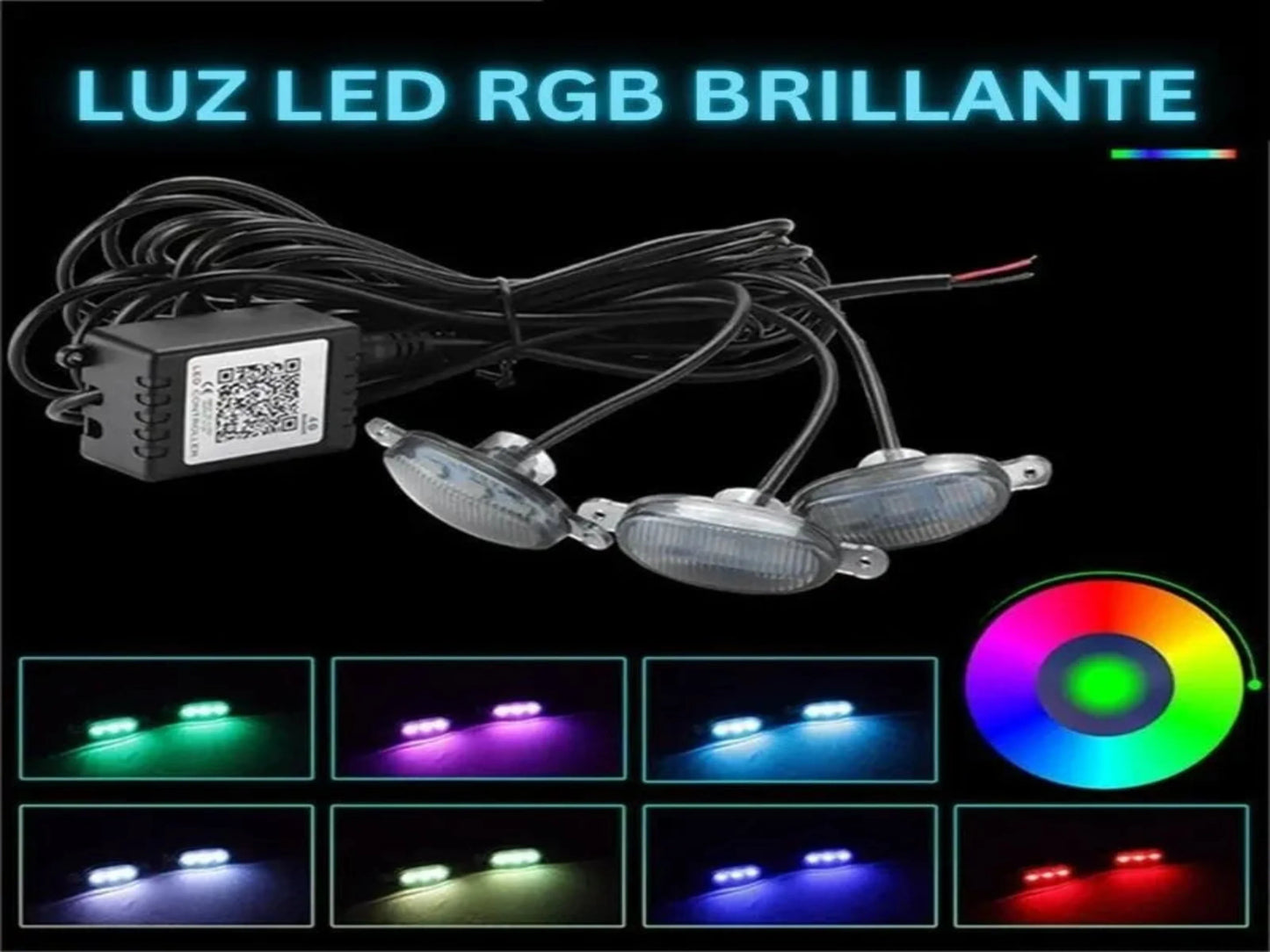 LUZ LED PARA CARRO X4