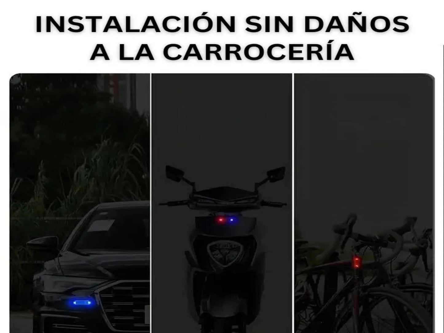 LUZ LED CON PANEL SOLAR X4