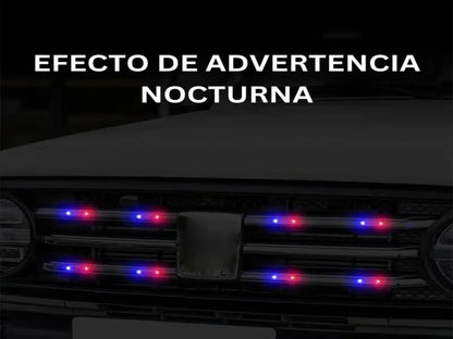 LUZ LED CON PANEL SOLAR X4