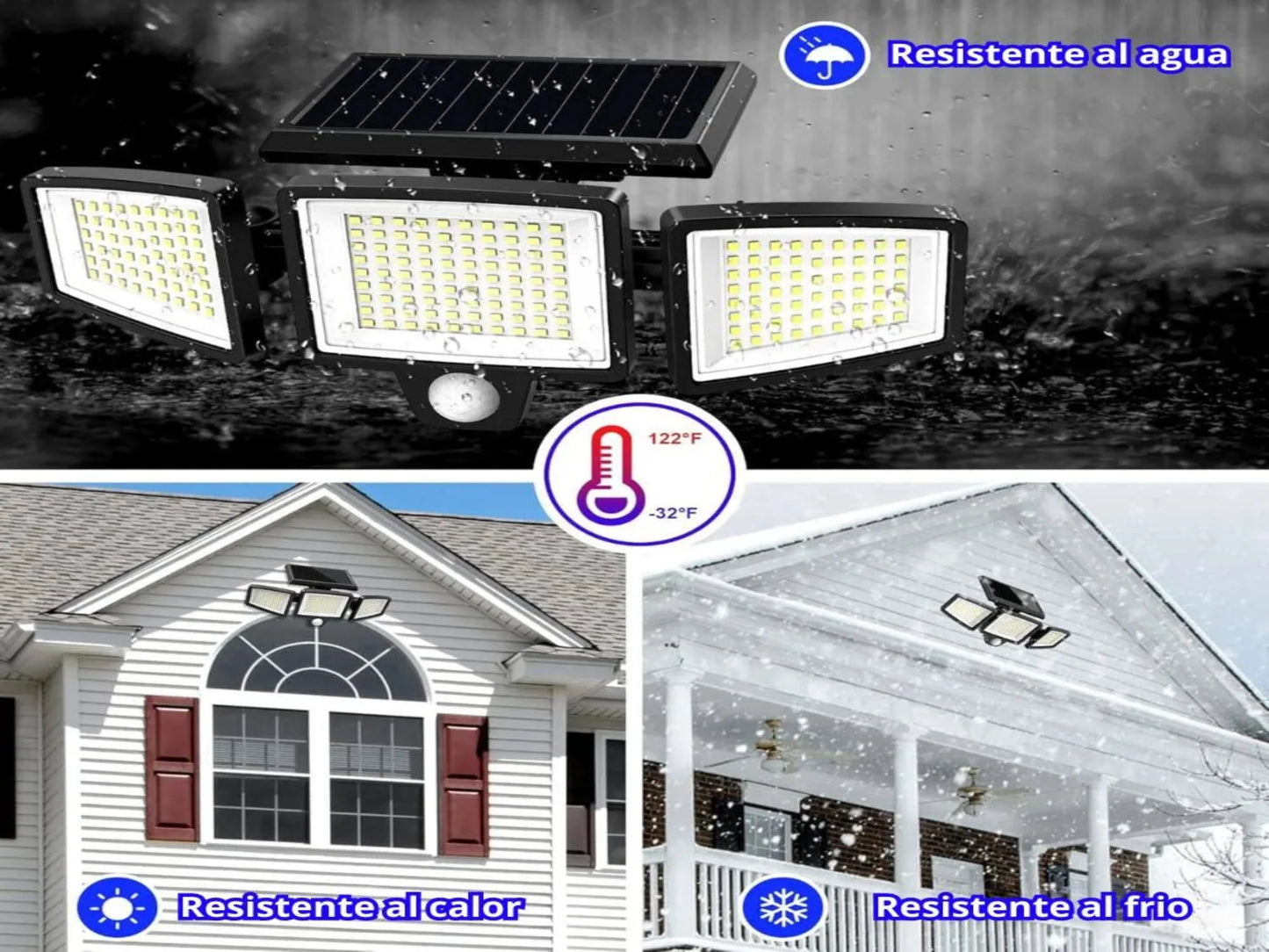 LUZ SOLAR PARA EXTERIOR