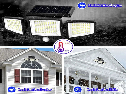 LUZ SOLAR PARA EXTERIOR