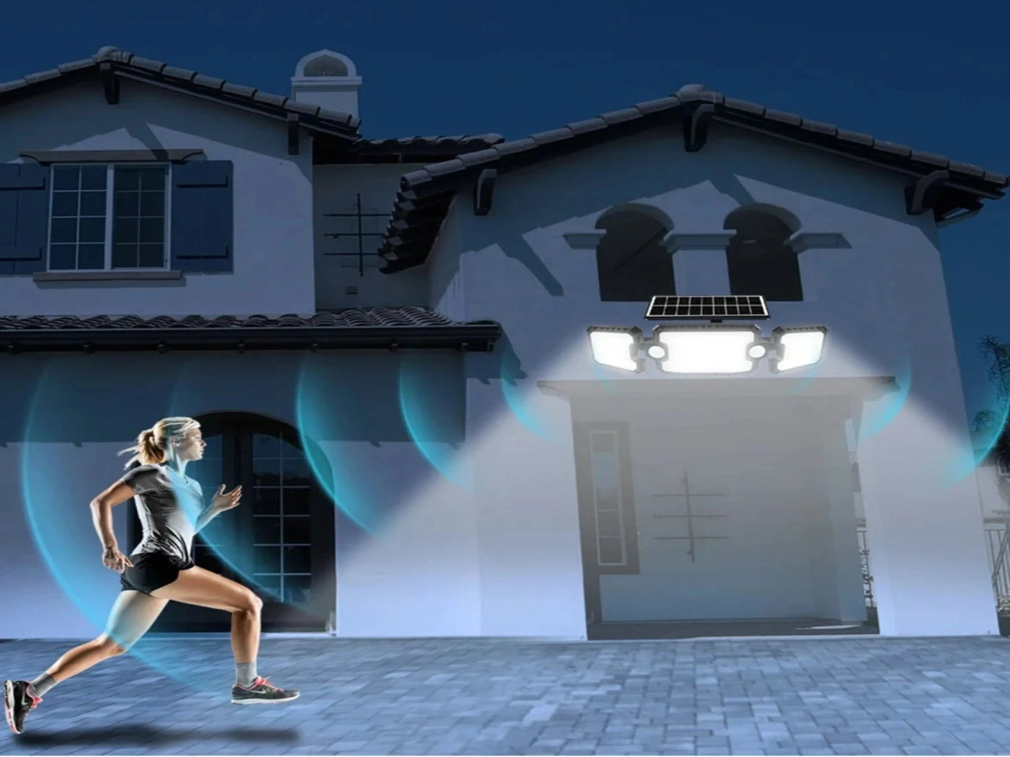 LUZ SOLAR PARA EXTERIOR