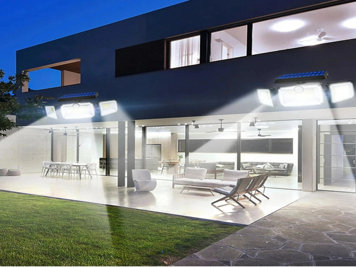LUZ SOLAR PARA EXTERIOR