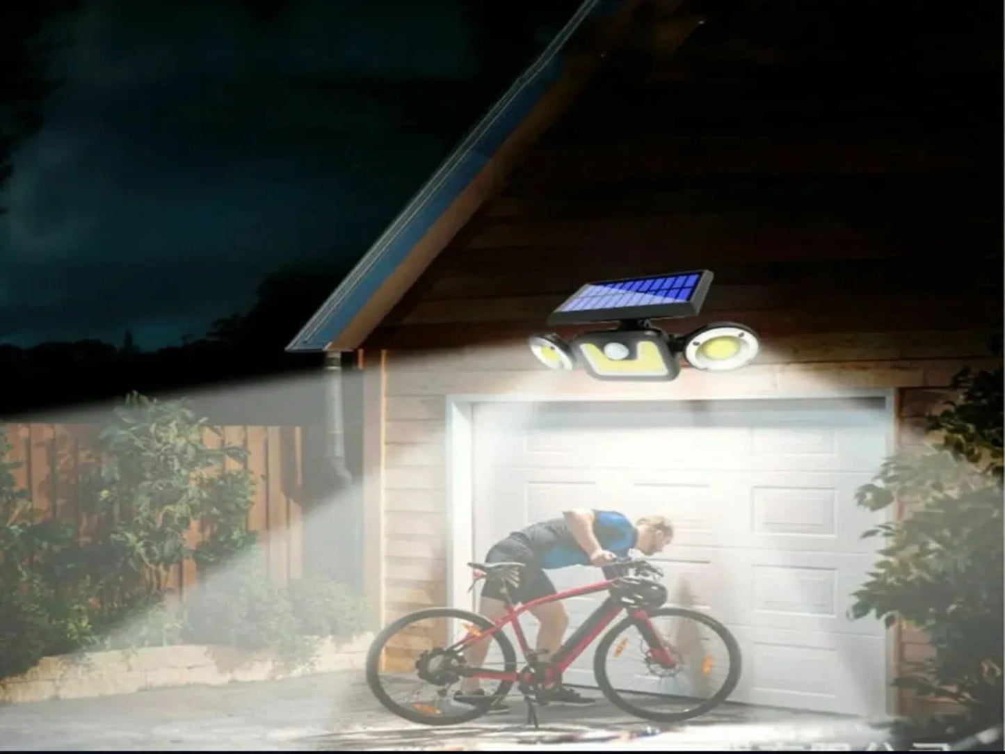 LUZ SOLAR PARA EXTERIOR