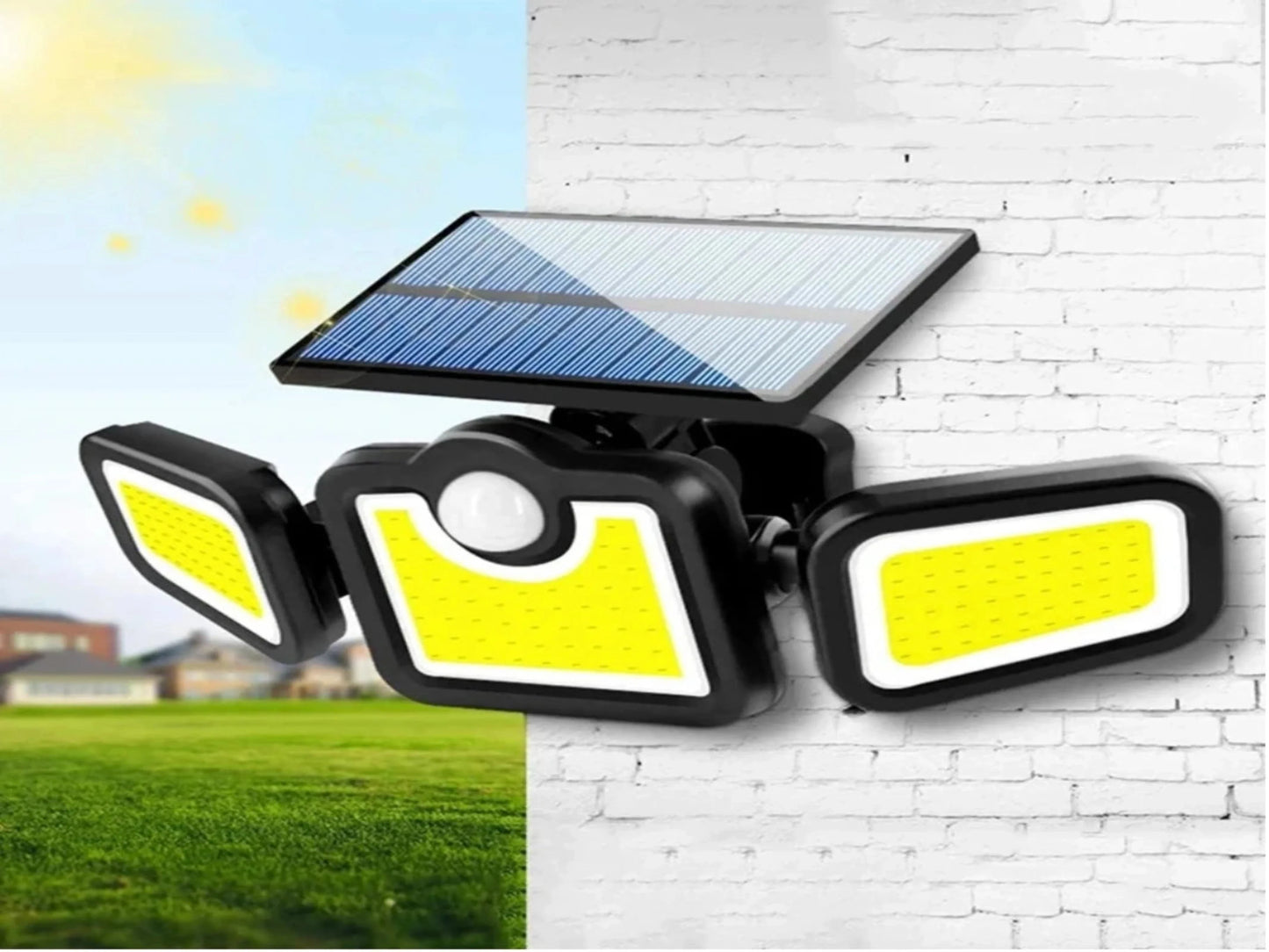 LUZ SOLAR PARA EXTERIOR