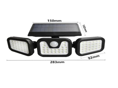 LUZ SOLAR PARA EXTERIOR