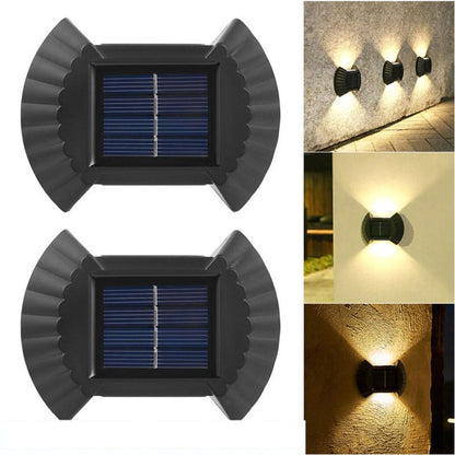 LUZ SOLAR PARA PARED X4 UND