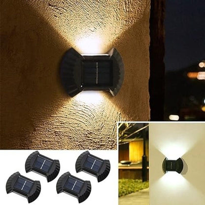 LUZ SOLAR PARA PARED X4 UND