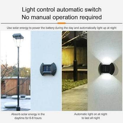 LUZ SOLAR PARA PARED X4 UND