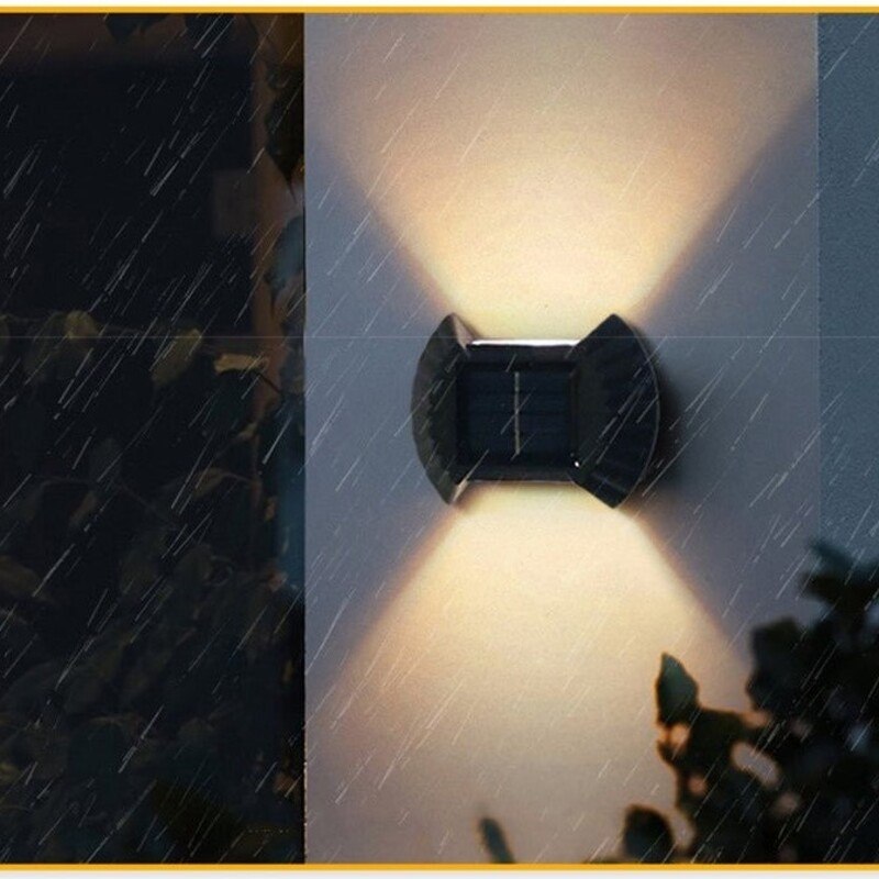LUZ SOLAR PARA PARED X4 UND