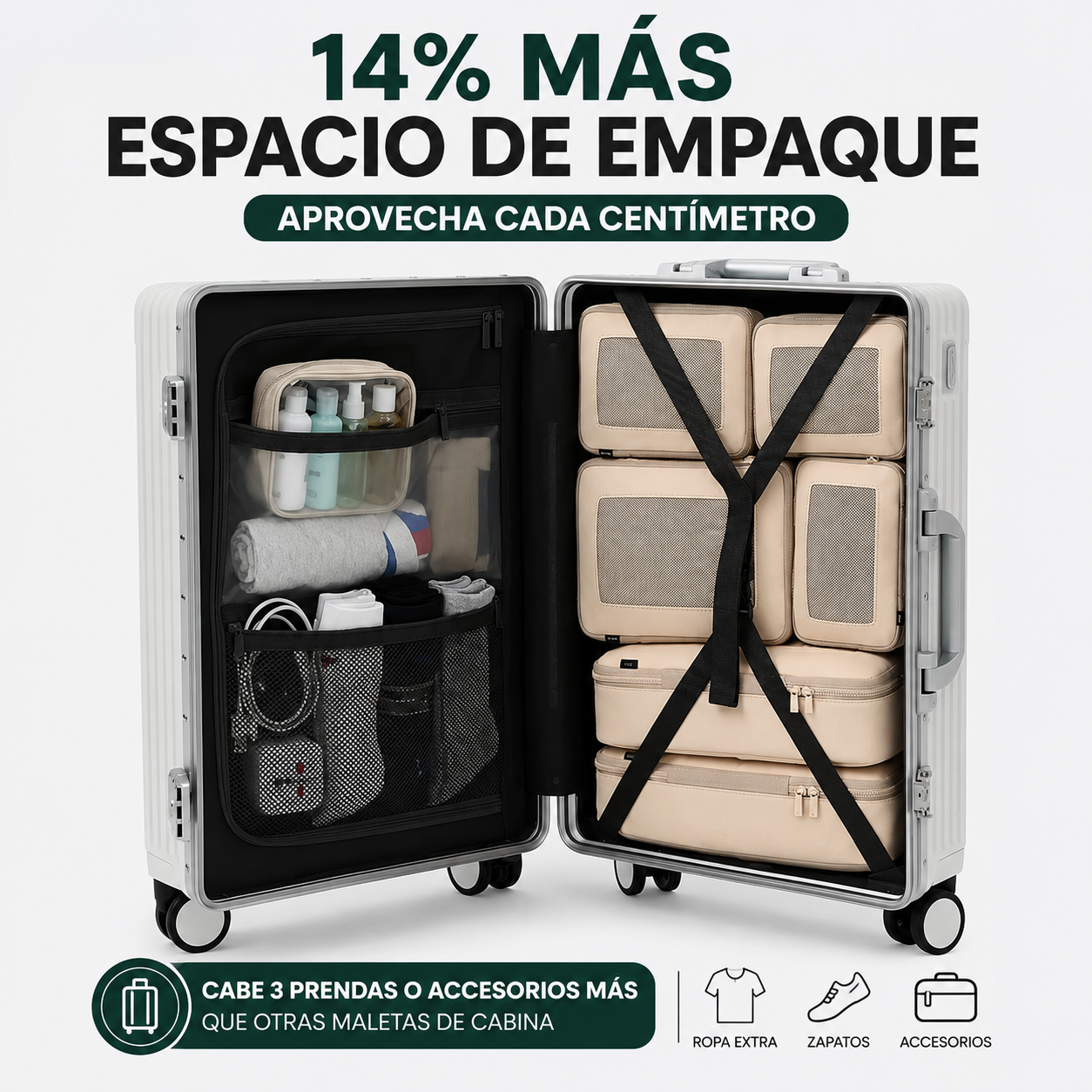 AEROVA™ | La Maleta Inteligente Premium