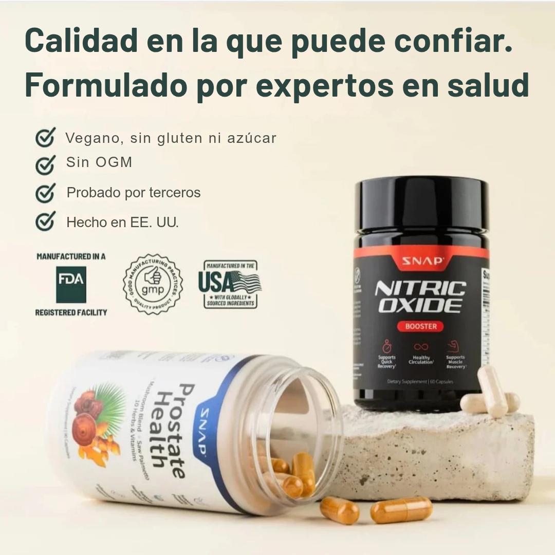 PROSTATE MAX™ | 2 NITRIC OXIDE Y 2 PROSTATE HEALTH 90%- 🔥