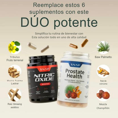 PROSTATE MAX™ | 2 NITRIC OXIDE Y 2 PROSTATE HEALTH 90%- 🔥