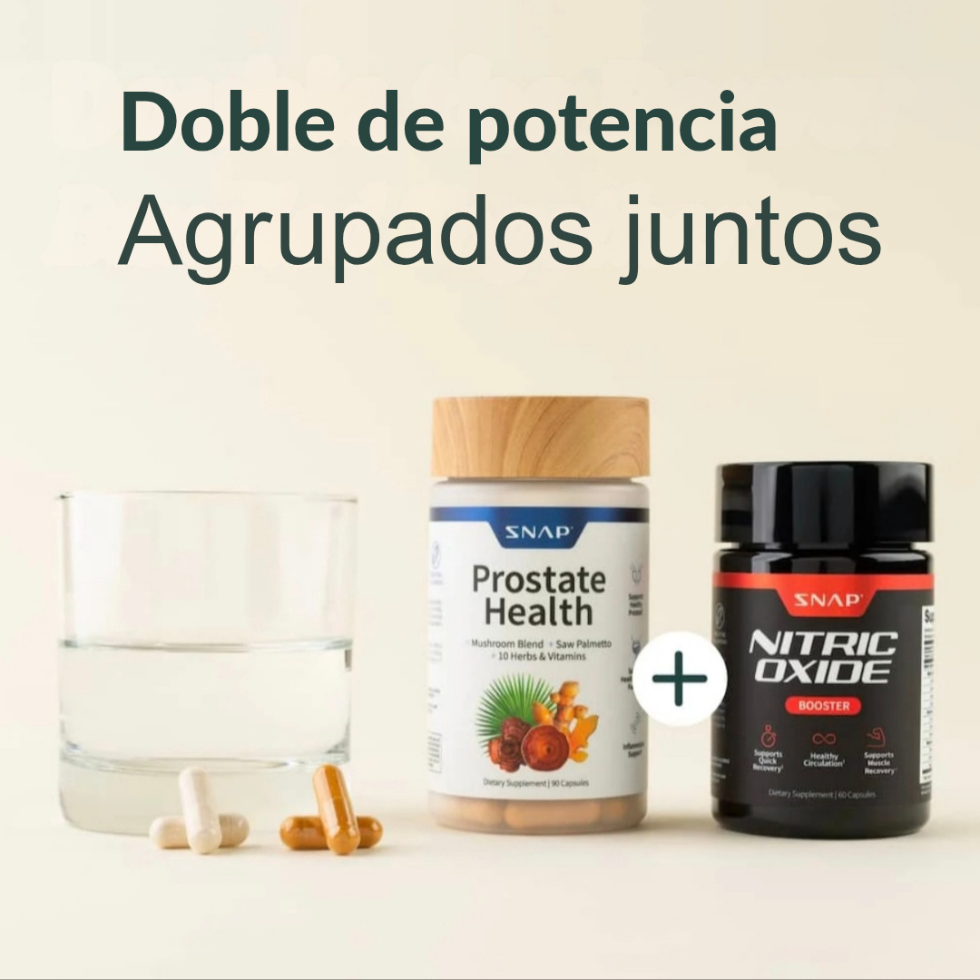 PROSTATE MAX™ | 2 NITRIC OXIDE Y 2 PROSTATE HEALTH 90%- 🔥