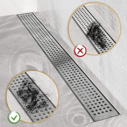 MALLA DESECHABLE PARA DESAGÜE DE DUCHA x5 mts