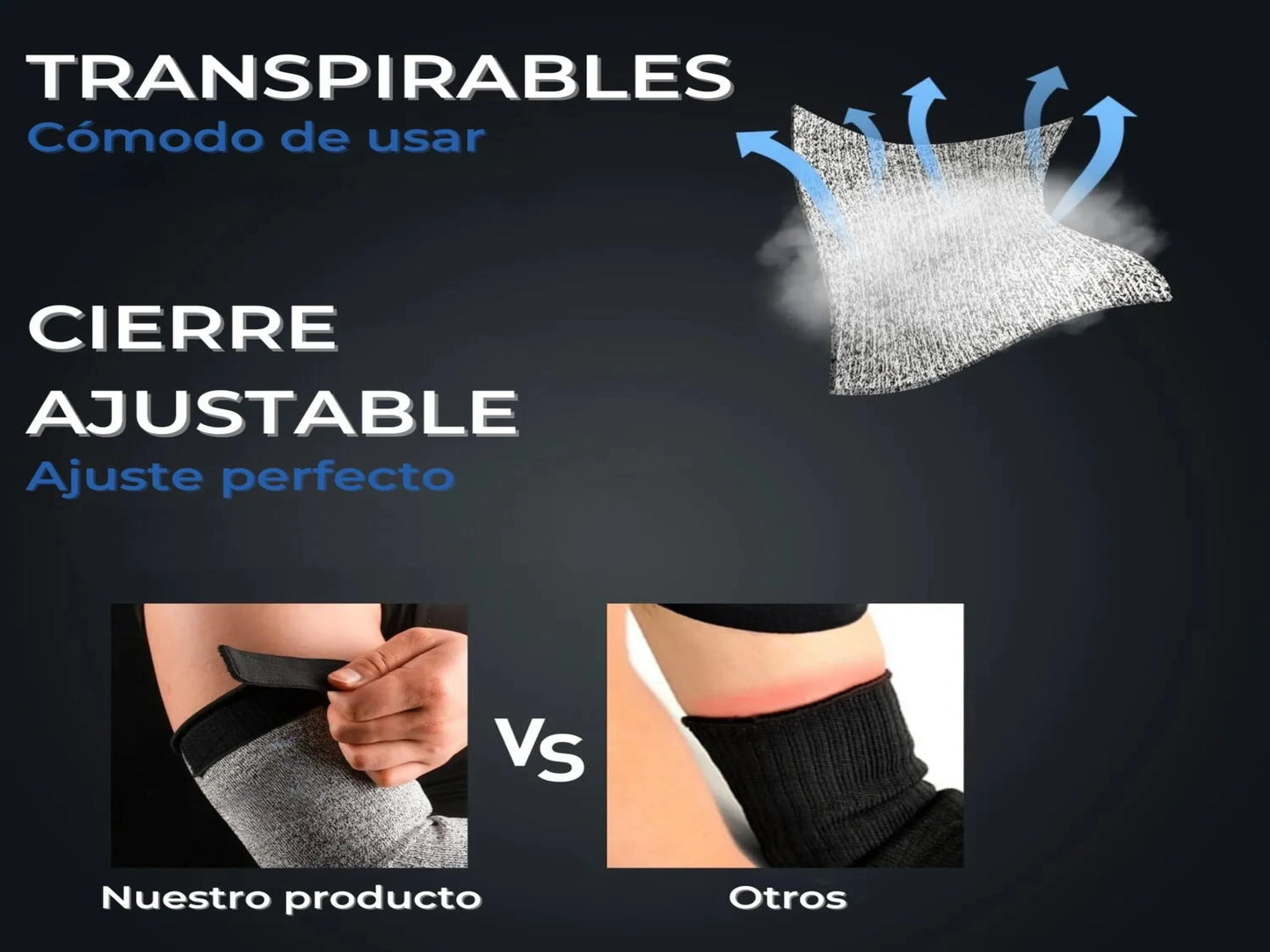 MANGAS ANTICORTES