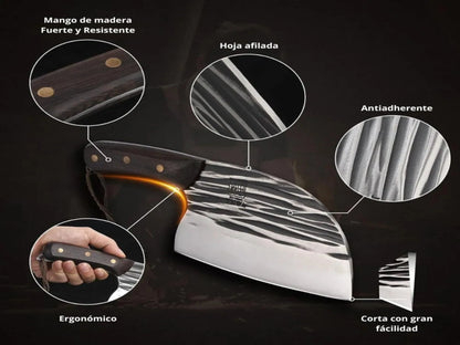 MasterBlade - CUCHILLO DE ACERO INOXIDABLE