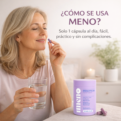 MenoCalm® | Controla tus bochornos en 14 días
