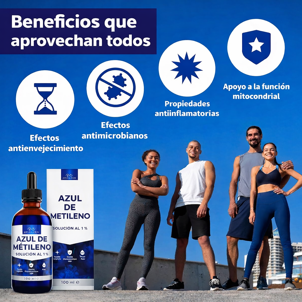 Azul de Metileno® | Recupera tu energía y vida ⭐