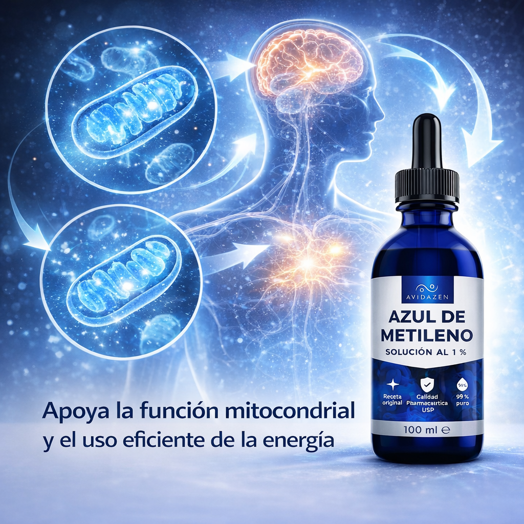 Azul de Metileno® | Recupera tu energía y vida ⭐