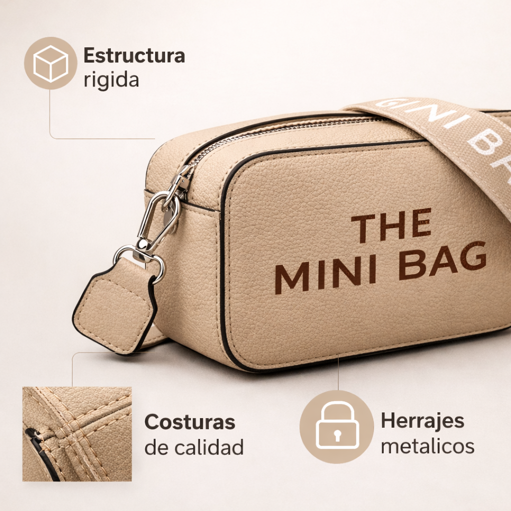 Mini Bag Bandolera | La cartera que no estorba y sí se ve bien