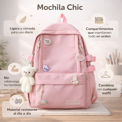 Mochila Chic | Deja de cargar incomodidad todos los días