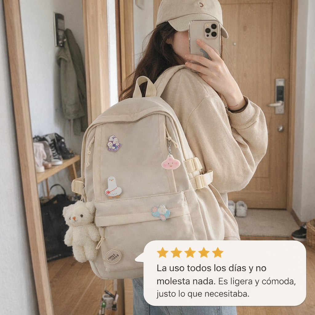Mochila Chic | Deja de cargar incomodidad todos los días