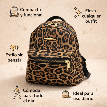 Mochila Leopardo PAGA1 LLEVA 2 UNIDADES