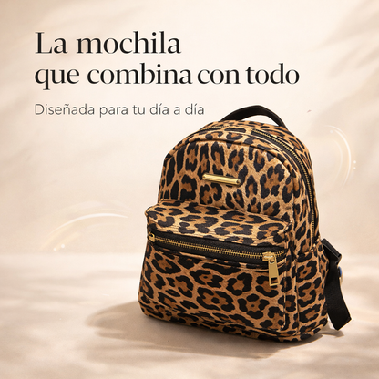 Mochila Leopardo PAGA1 LLEVA 2 UNIDADES