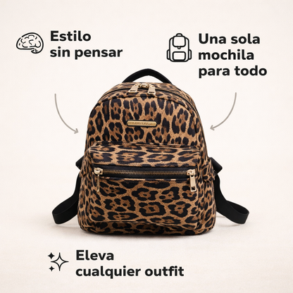 Mochila Leopardo PAGA1 LLEVA 2 UNIDADES