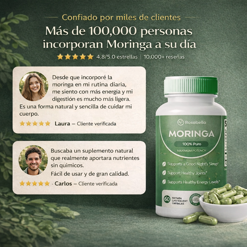 Capsulas de Moringa Orgánico