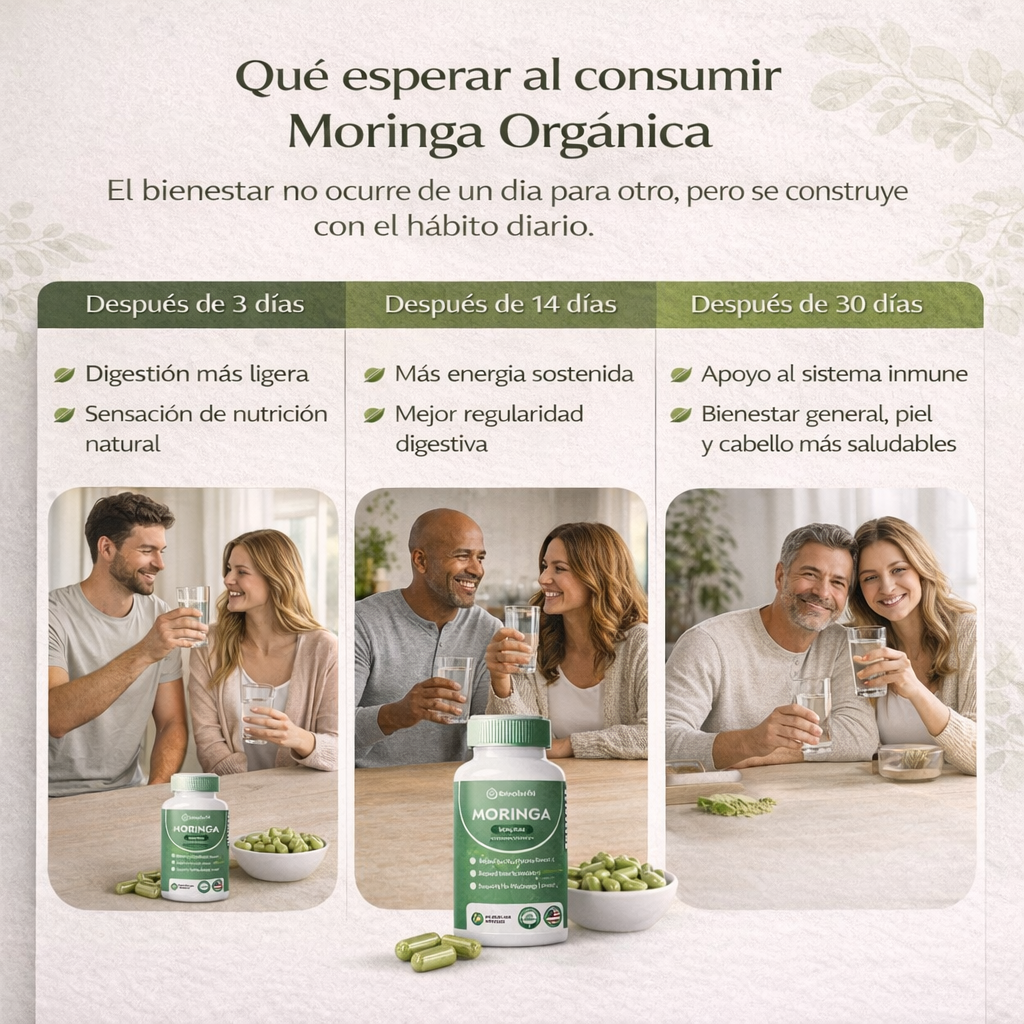 Capsulas de Moringa Orgánico