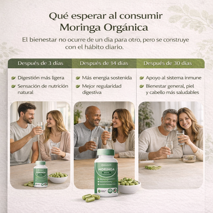 Capsulas de Moringa Orgánico