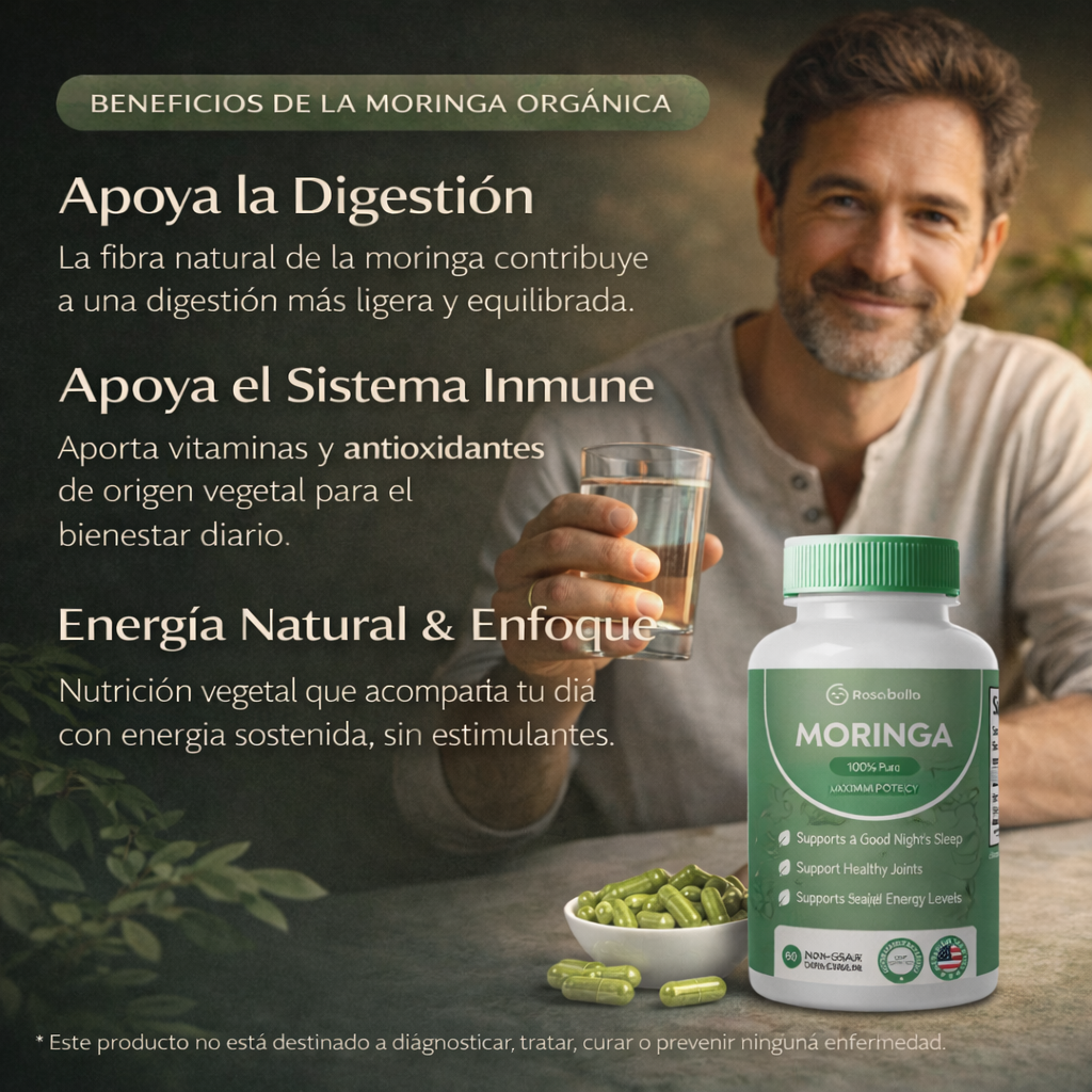 Capsulas de Moringa Orgánico