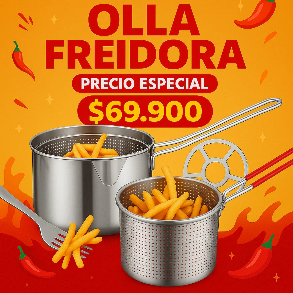 FREIDORA DE ACERO INOXIDABLE