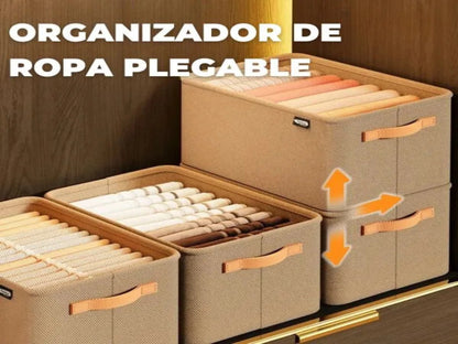 ORGANIZADOR DE ROPA PLEGABLE (PACK X 4)