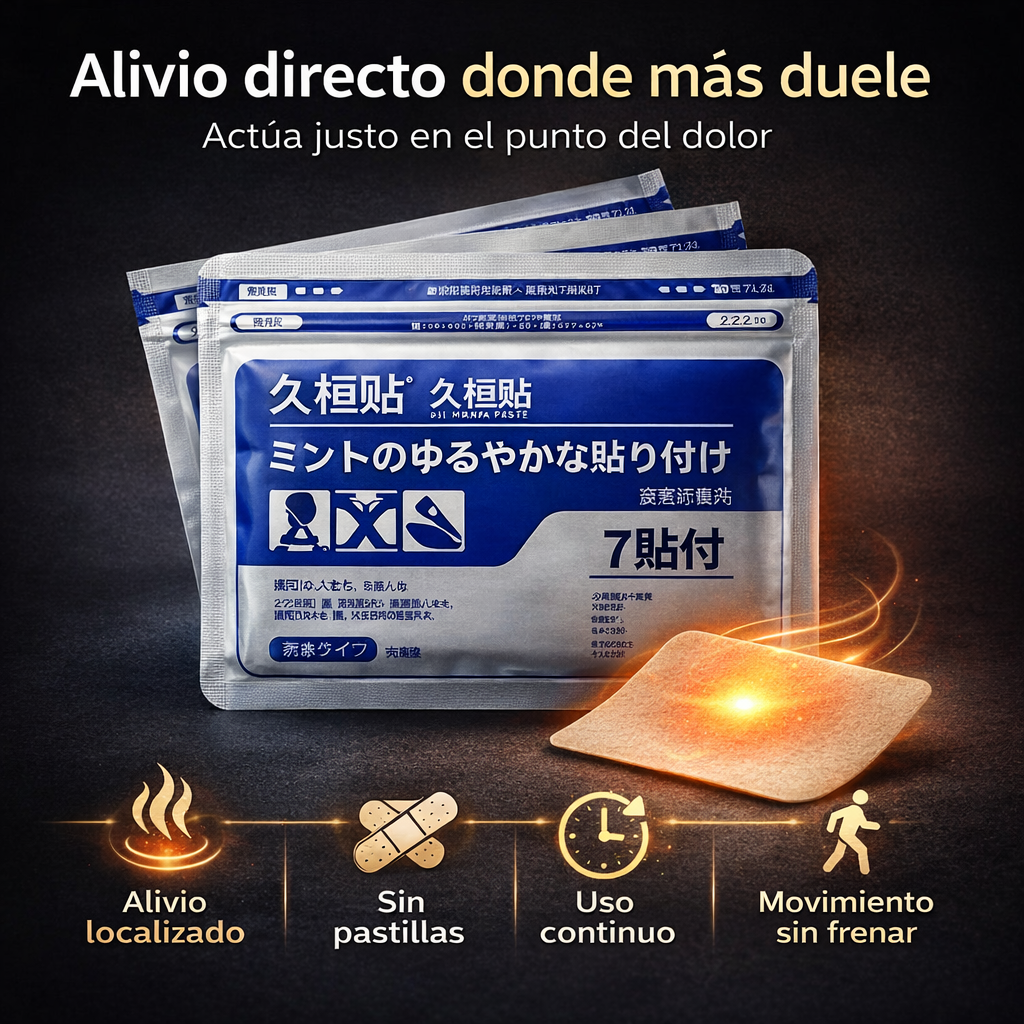 Pain Patch | Alivio directo en el punto exacto donde te duele